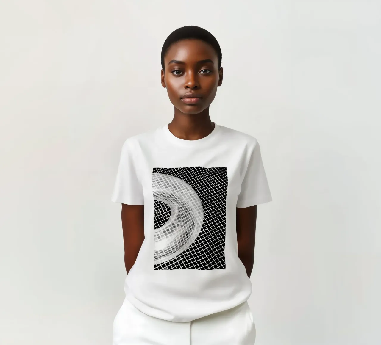 Dimensione nera t-shirt da rafael campezato