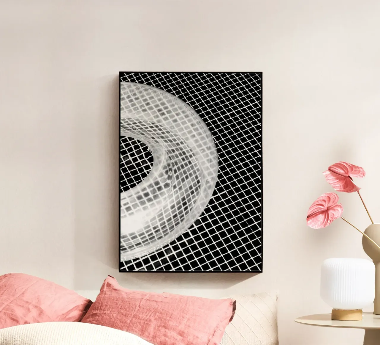 Dimensione nera plexiglass da rafael campezato