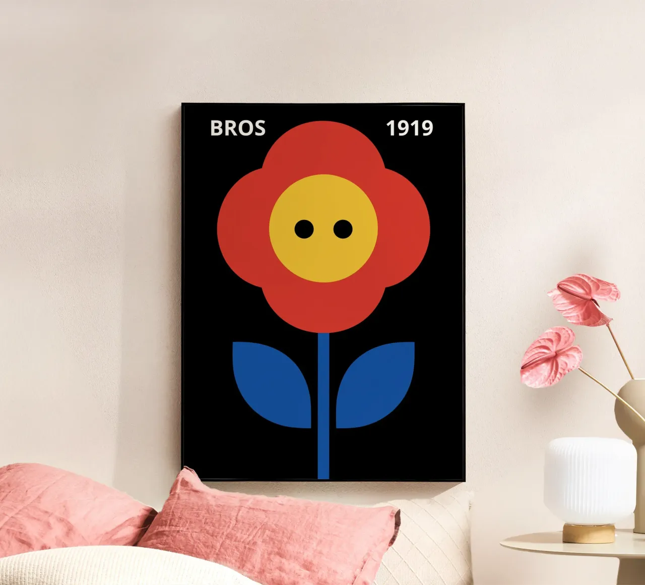 Bros Flower plexiglass da LisaArtes