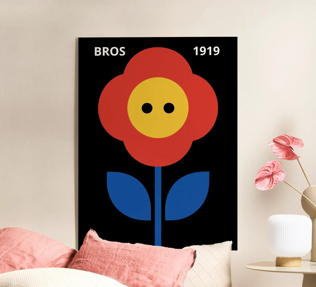 Bros Flower plexiglass da LisaArtes