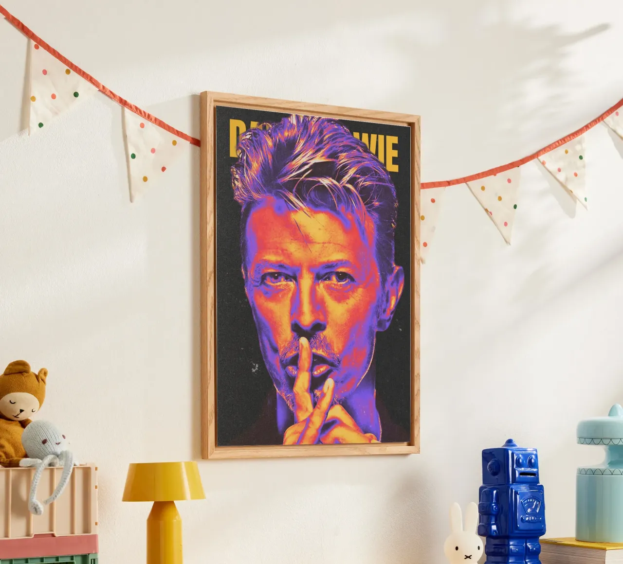 David Bowie metacrilato de Limitless Prints