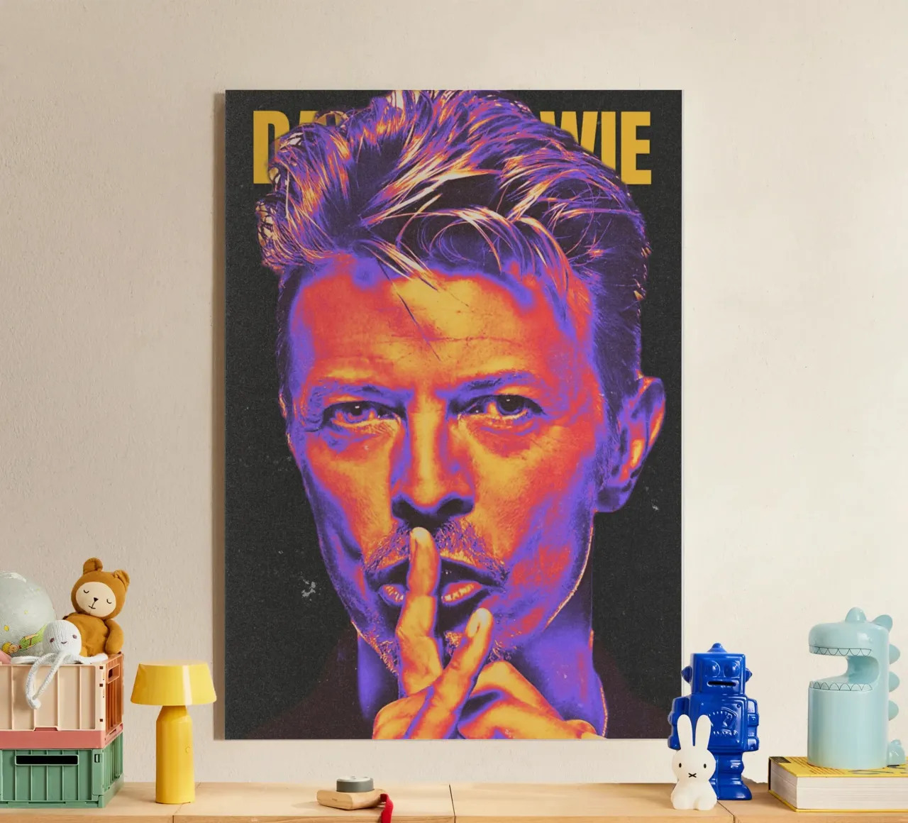 David Bowie metacrilato de Limitless Prints