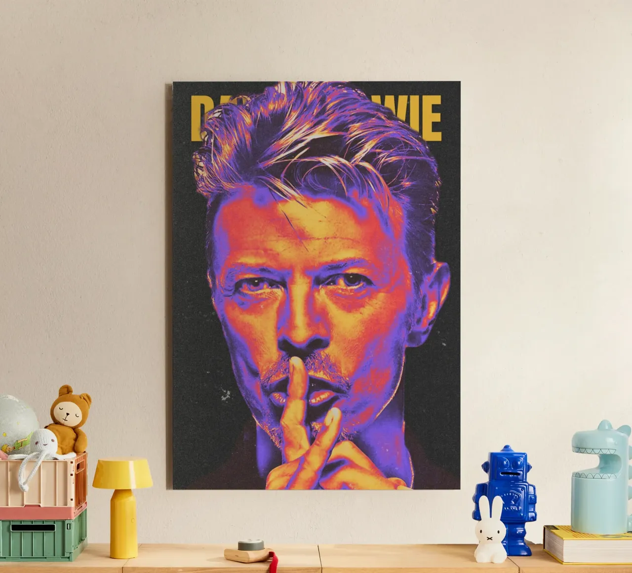 David Bowie aluminio dibond de Limitless Prints