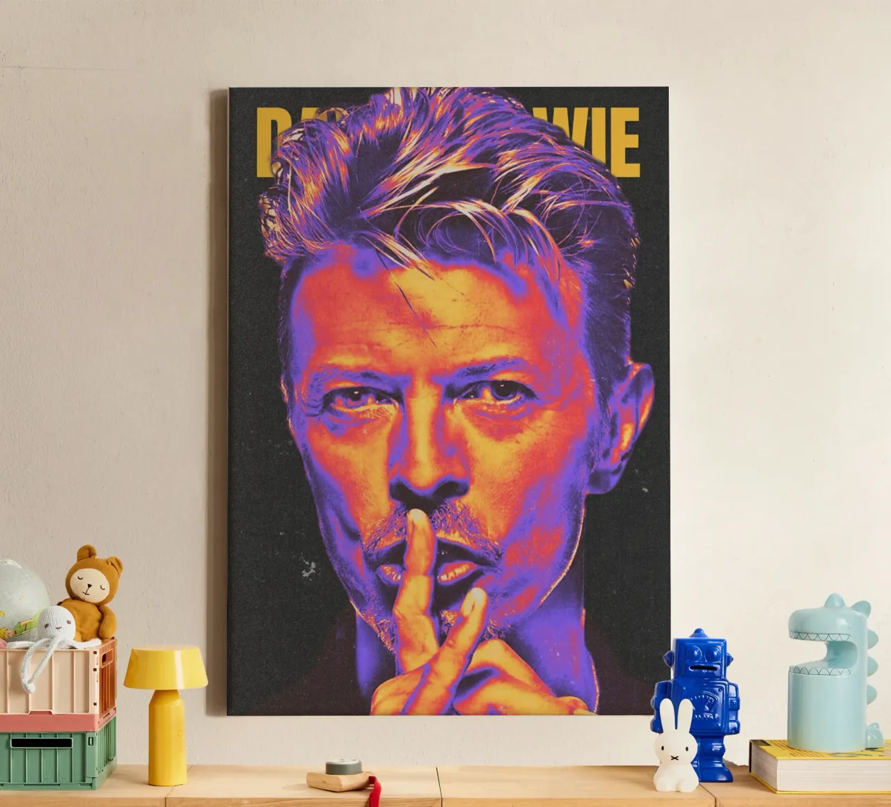 David Bowie lienzo de Limitless Prints