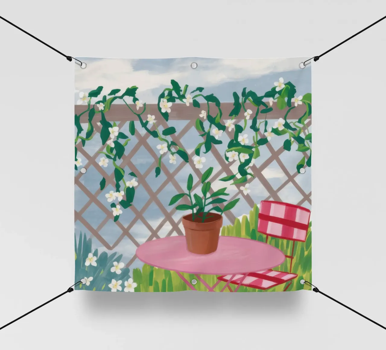 Balcone Giardino Serenità telo in pvc da Sun Riser