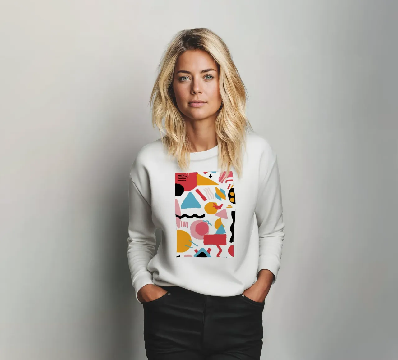 Memphis Style Chaos sweat de Sun Riser