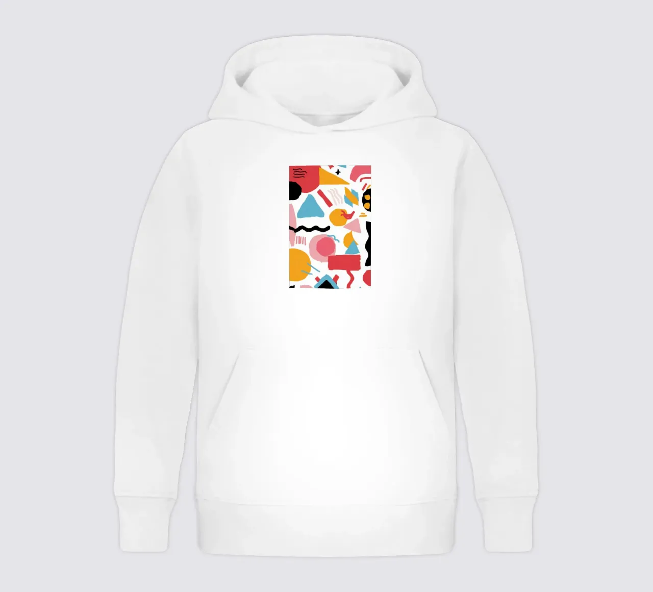 Caos in stile Memphis felpa bambino con cappuccio da Sun Riser