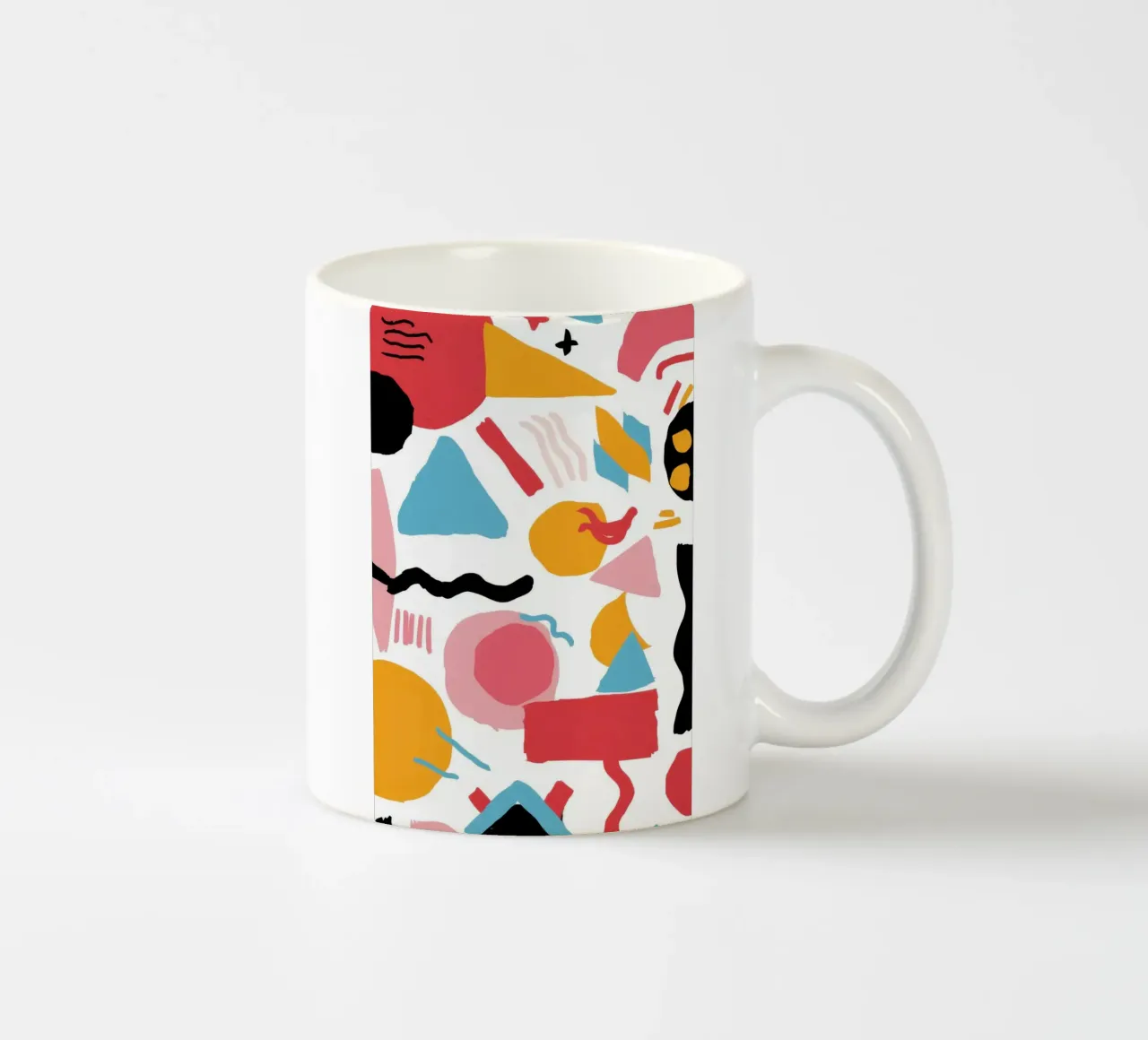 Caos in stile Memphis tazza in ceramica da Sun Riser