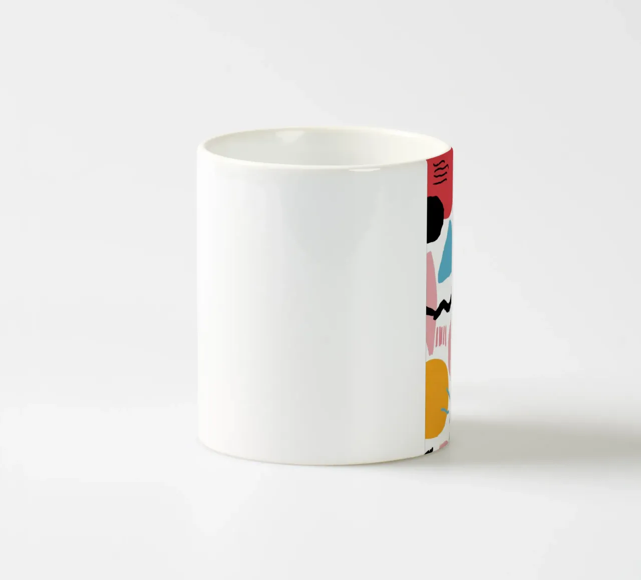 Caos in stile Memphis tazza in ceramica da Sun Riser