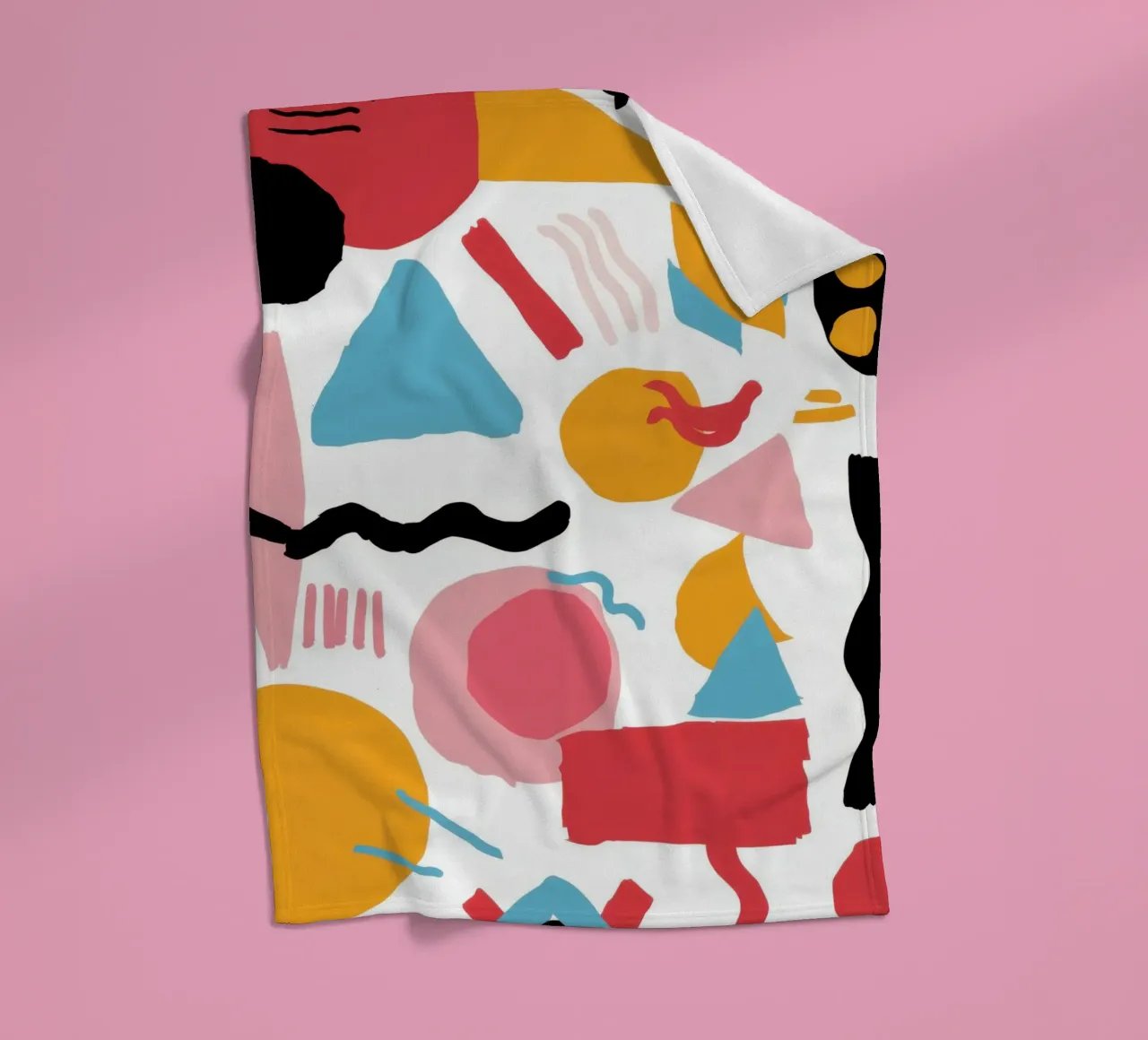 Caos in stile Memphis coperta in pile da Sun Riser