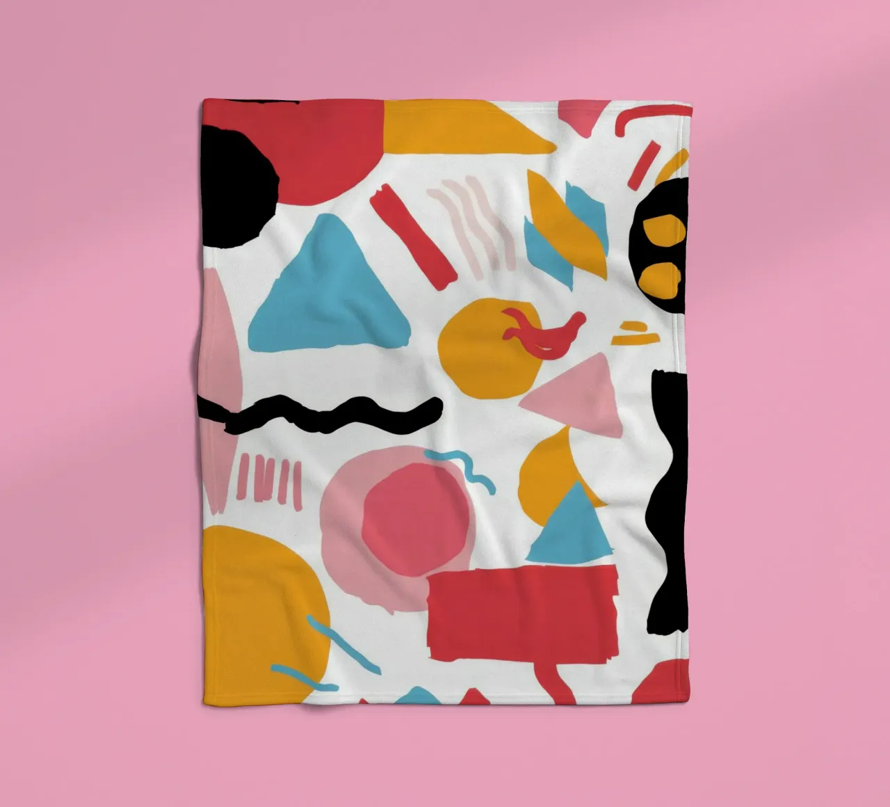 Caos in stile Memphis coperta in pile da Sun Riser