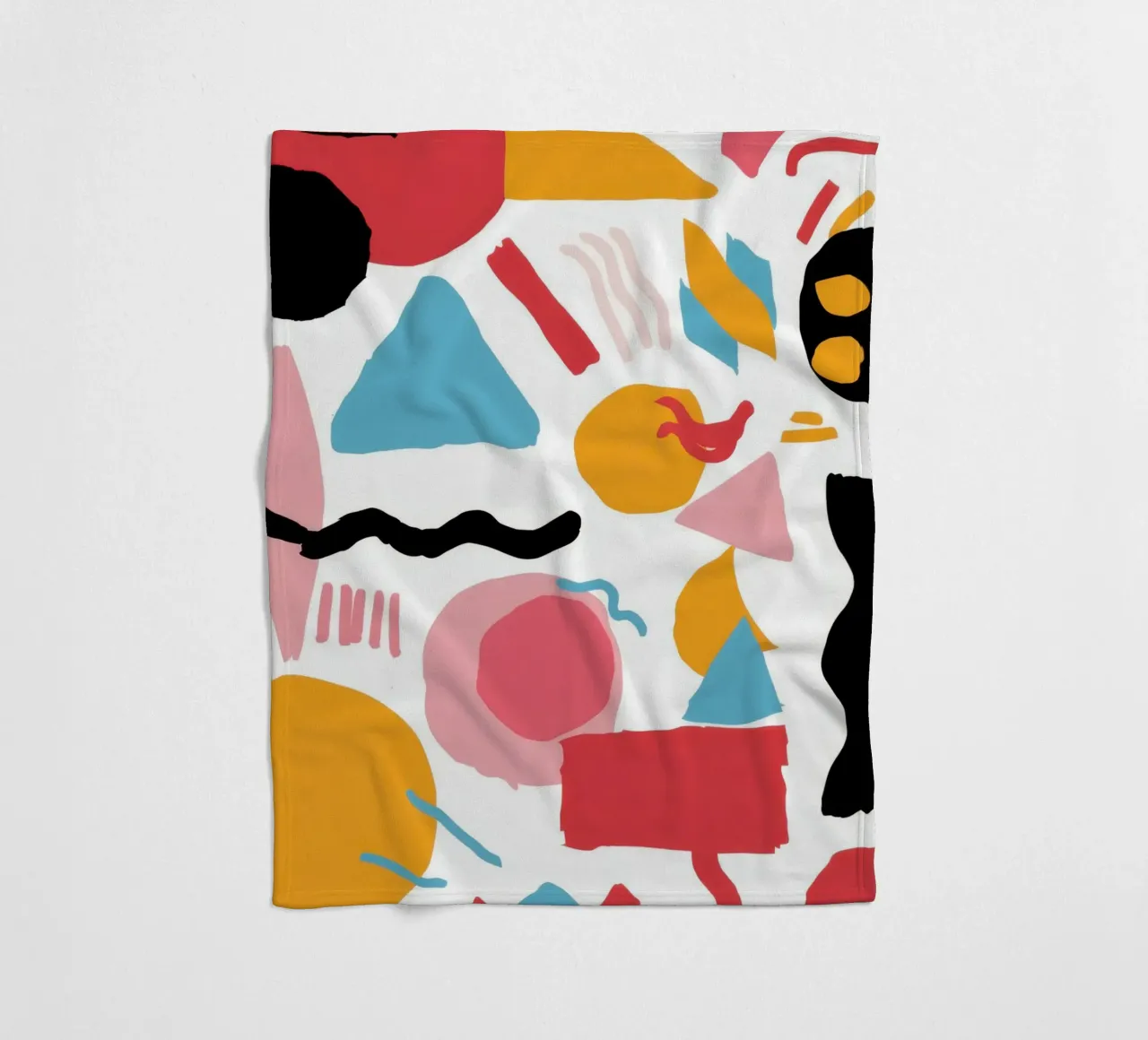 Caos in stile Memphis coperta in pile da Sun Riser