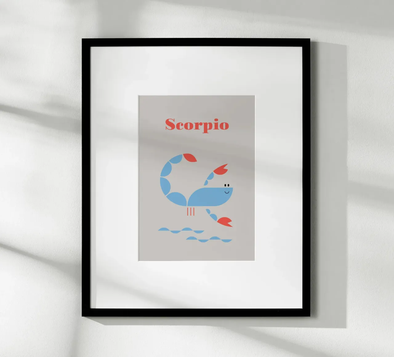 Segno zodiacale Scorpione carta hahnemühle da Carolin Vonhoff