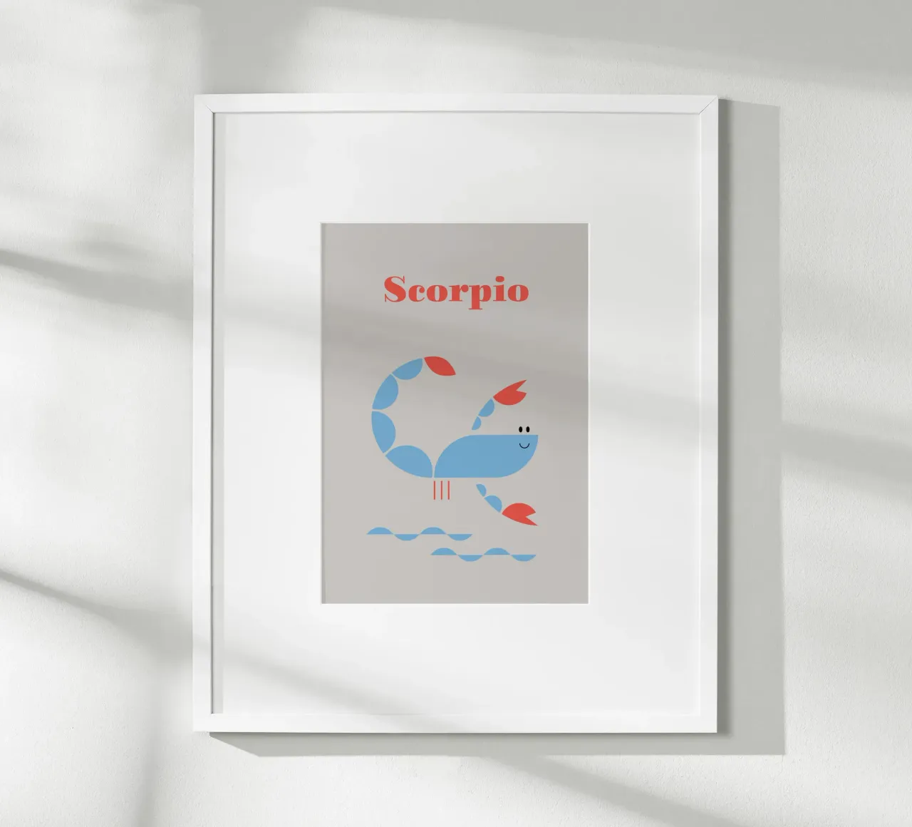 Segno zodiacale Scorpione carta hahnemühle da Carolin Vonhoff
