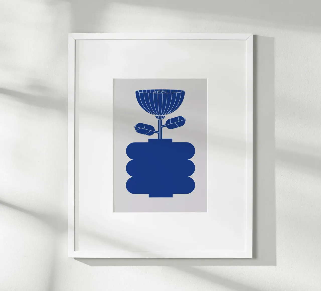 Blue vase no: 4 poster da Lidia Blomgren