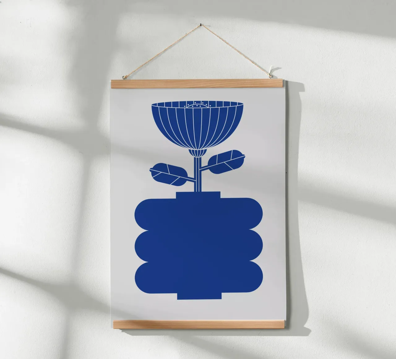 Blue vase no: 4 poster da Lidia Blomgren