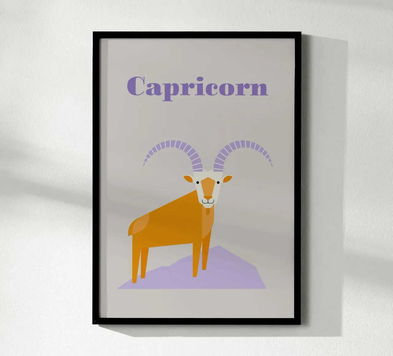 Sternzeichen Steinbock Hahnemühle von Carolin Vonhoff