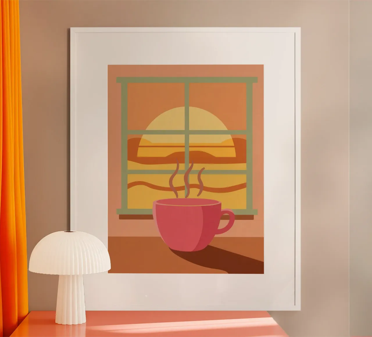 Caffè mattutino fumante carta hahnemühle da Sun Riser