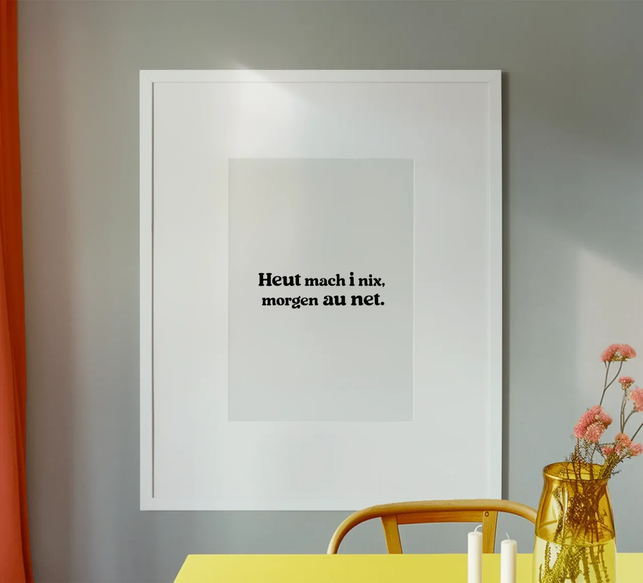 Heut mach i nix, morgen au net hahnemühle de treechild