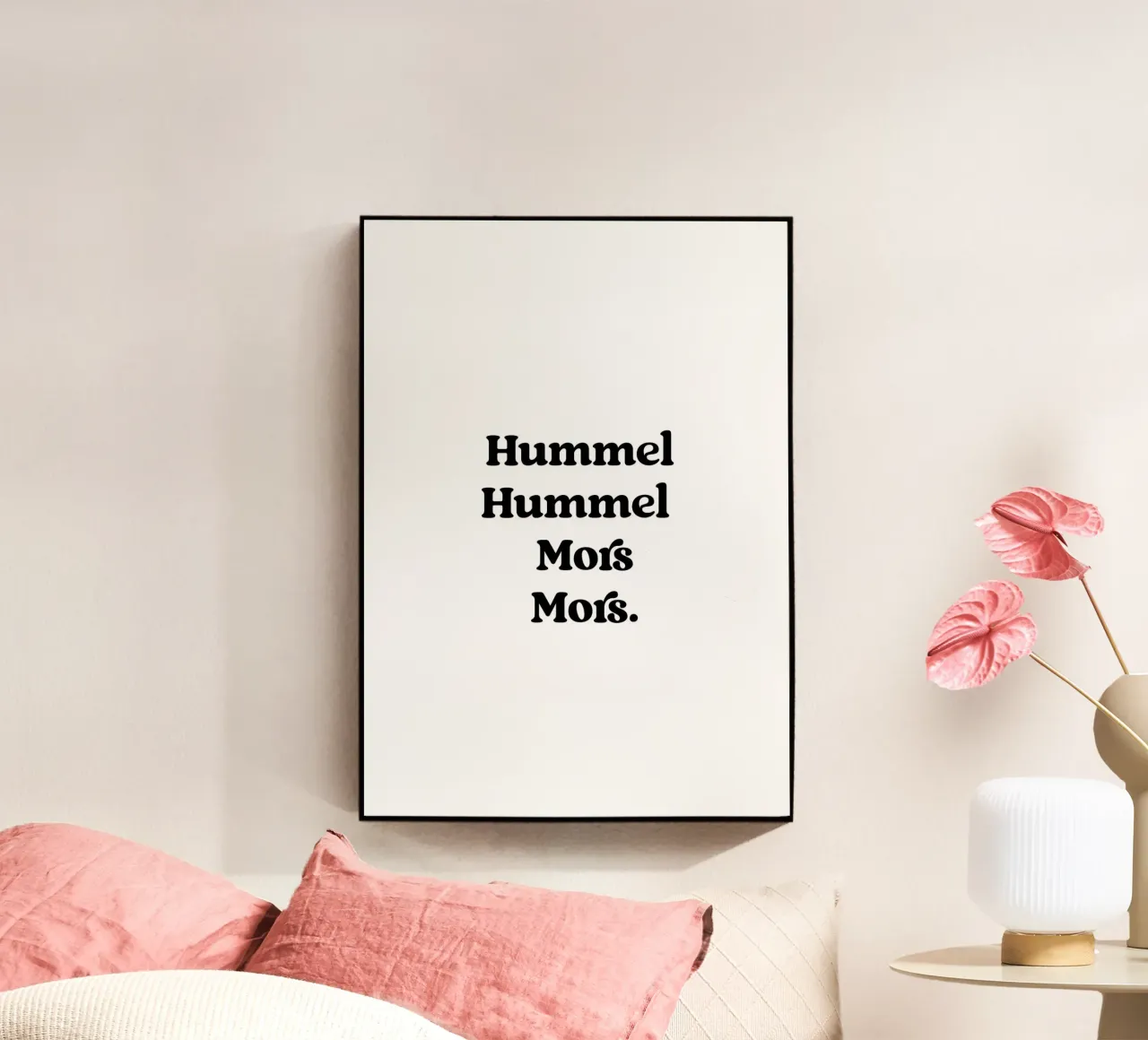 Hummel Hummel Mors Mors plexiglass da treechild