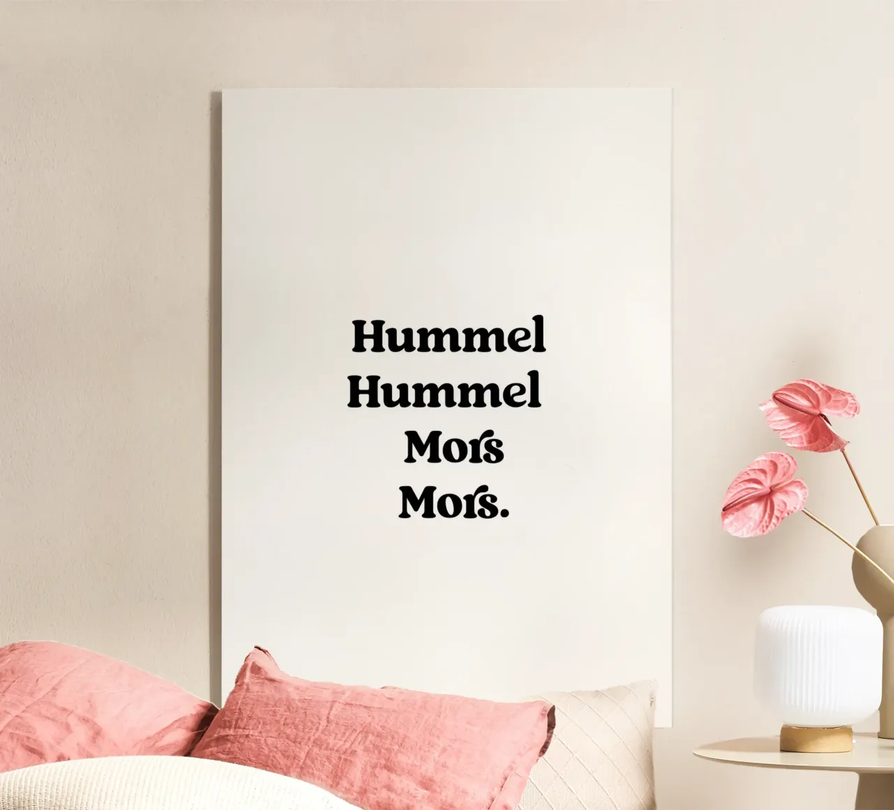 Hummel Hummel Mors Mors plexiglass da treechild