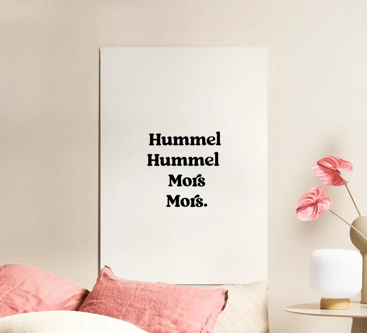 Hummel Hummel Mors Mors pannello forex da treechild