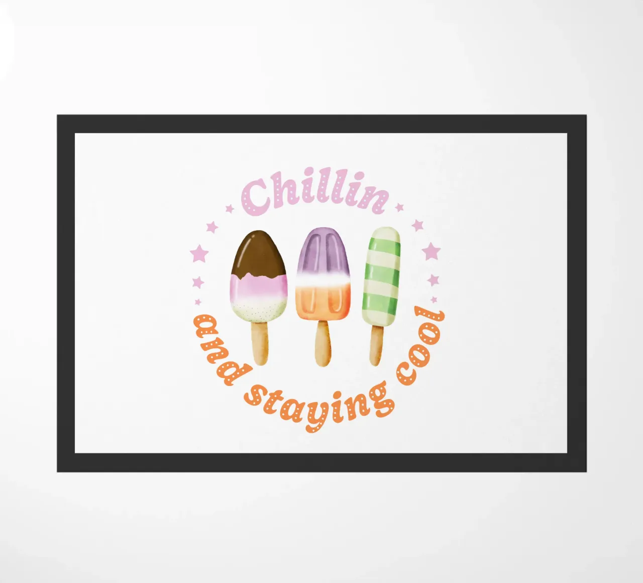 Stare al fresco. Sommer und Eis. zerbino da CalliLetters