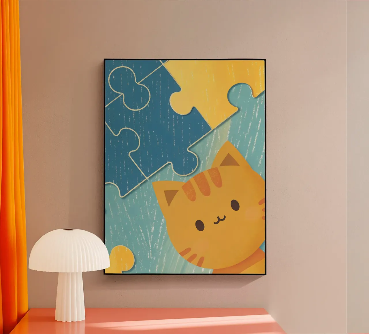 Gatti e puzzle plexiglass da LOYAL SHOP