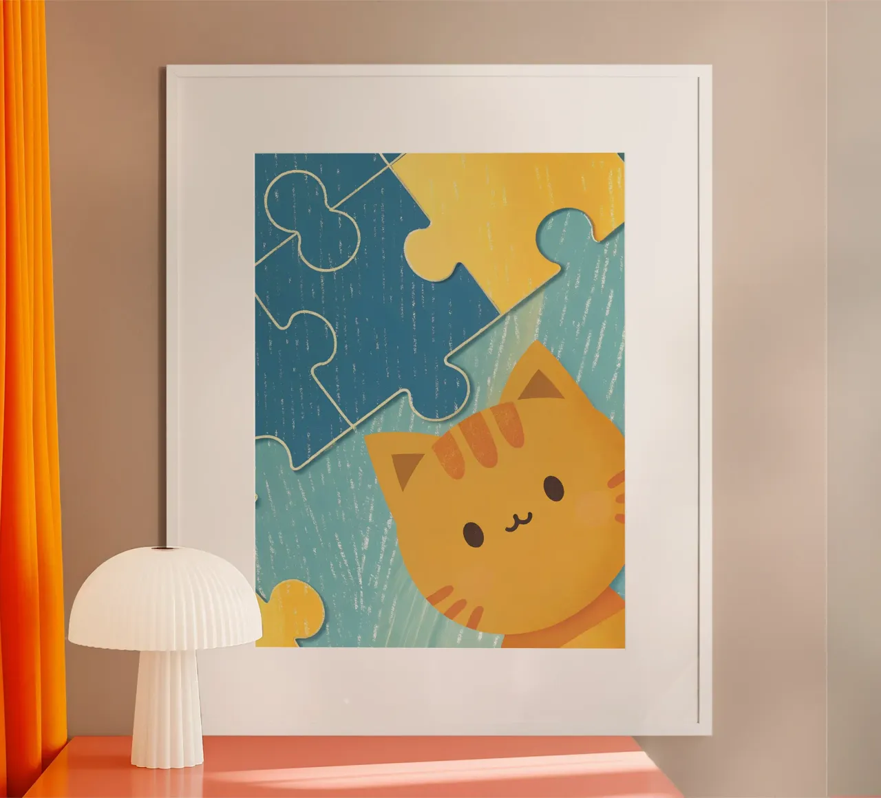 Gatti e puzzle carta hahnemühle da LOYAL SHOP