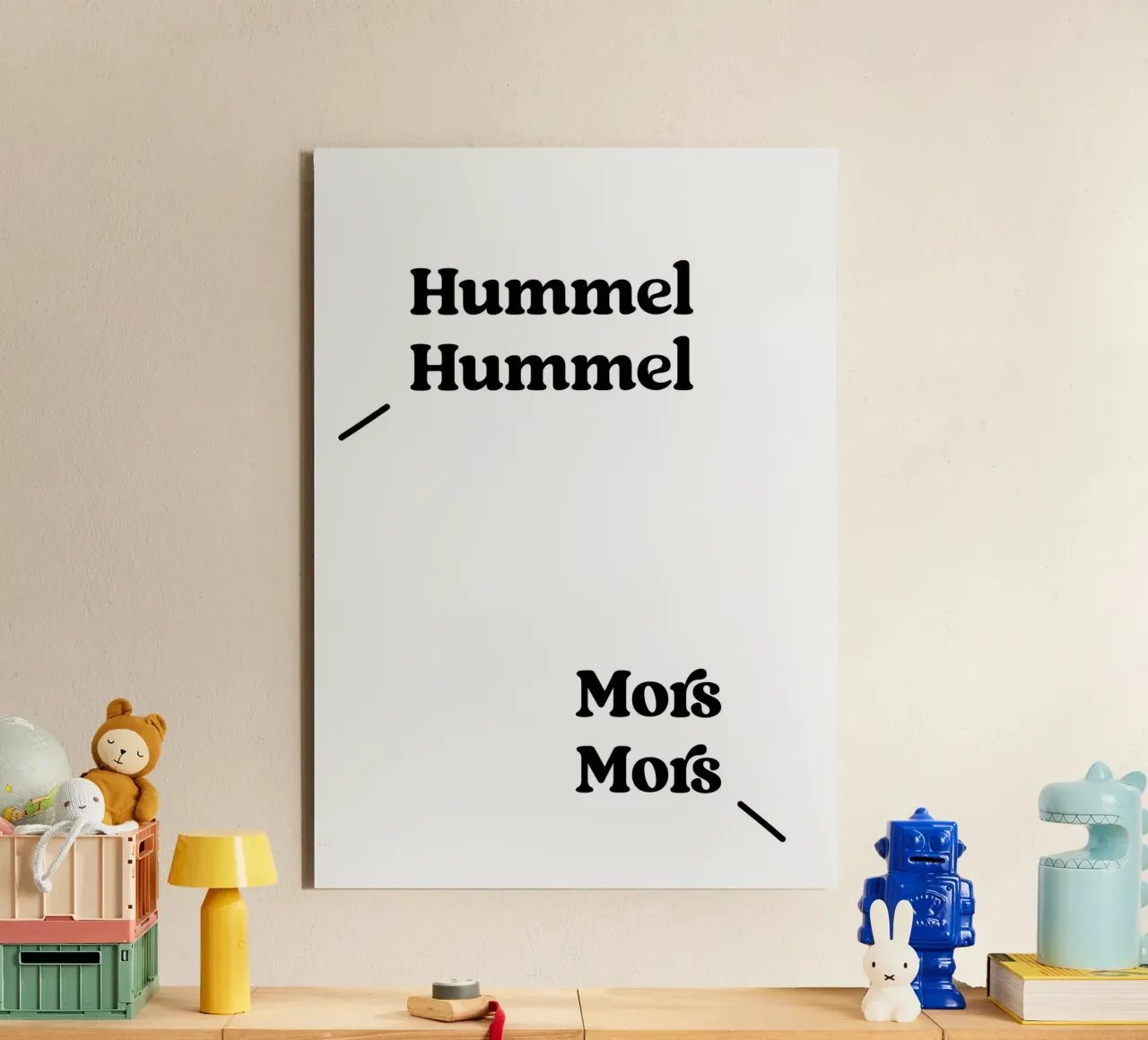 Hummel Hummel Mors Mors No 02 pannello forex da treechild