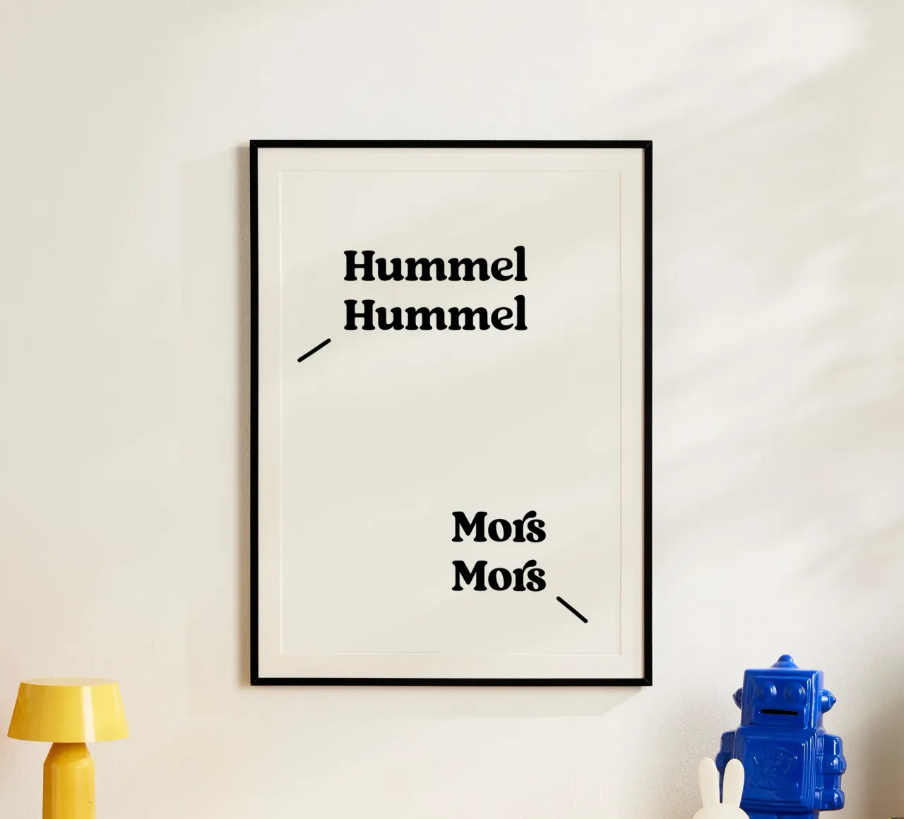 Hummel Hummel Mors Mors No 02 poster da treechild