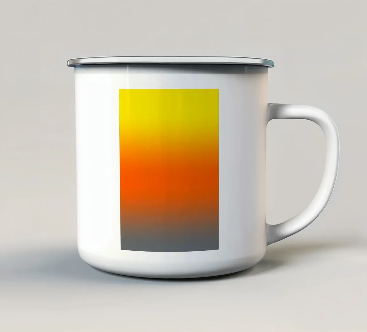 Tramonto tazza in smalto da BenCoStyle