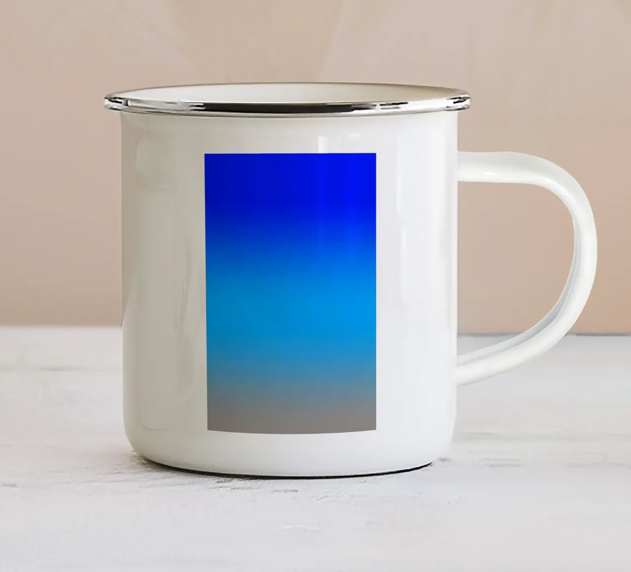 Cielo blu tazza in smalto da BenCoStyle