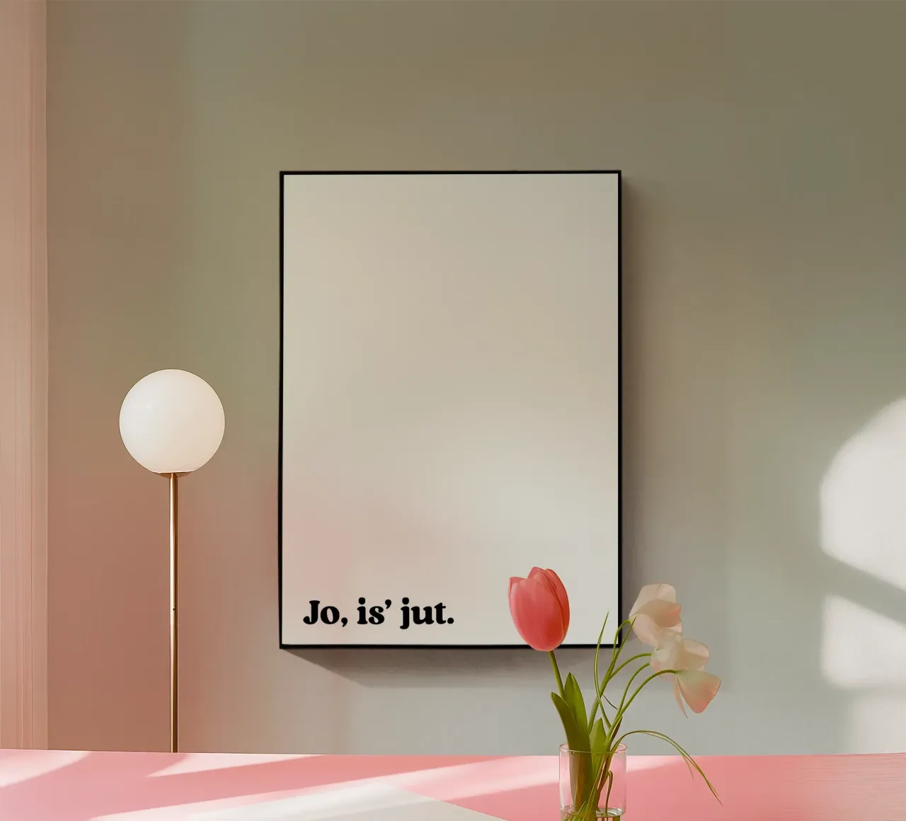 Jo is jut plexiglass da treechild