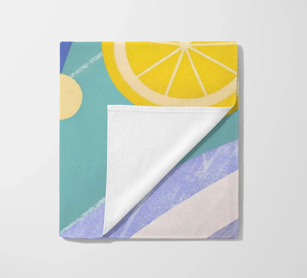 Bicicletta con ruote di limone telo mare da LOYAL SHOP