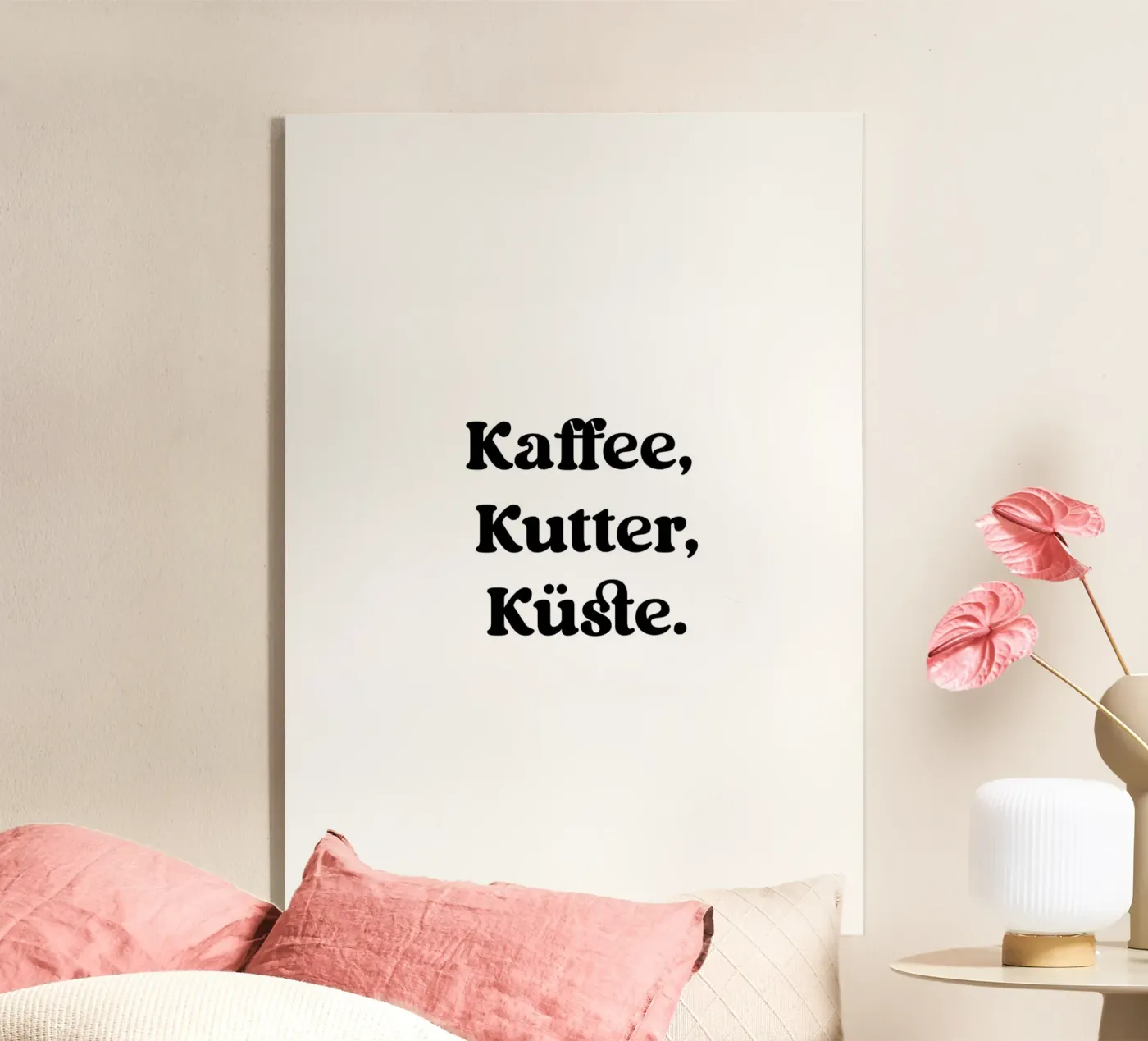 Kaffee Kutter Küste acrylic glass by treechild