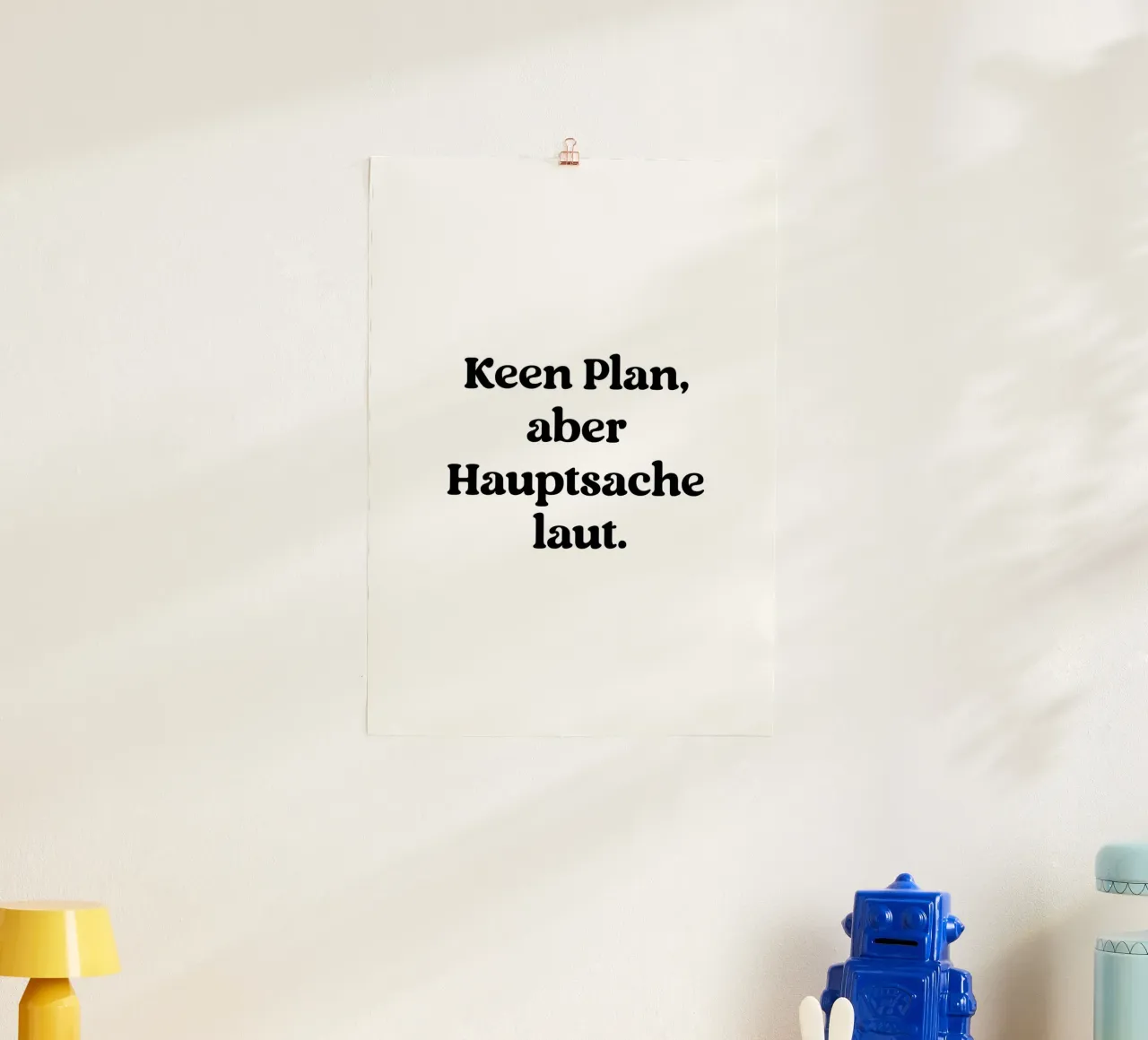 Keen Plan aber Hauptsache laut carta hahnemühle da treechild