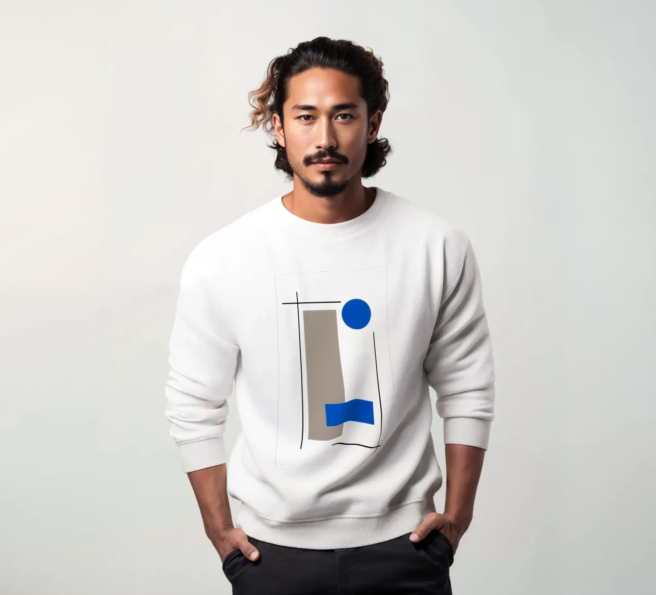 Grafische Elemente Sweatshirt von BenCoStyle