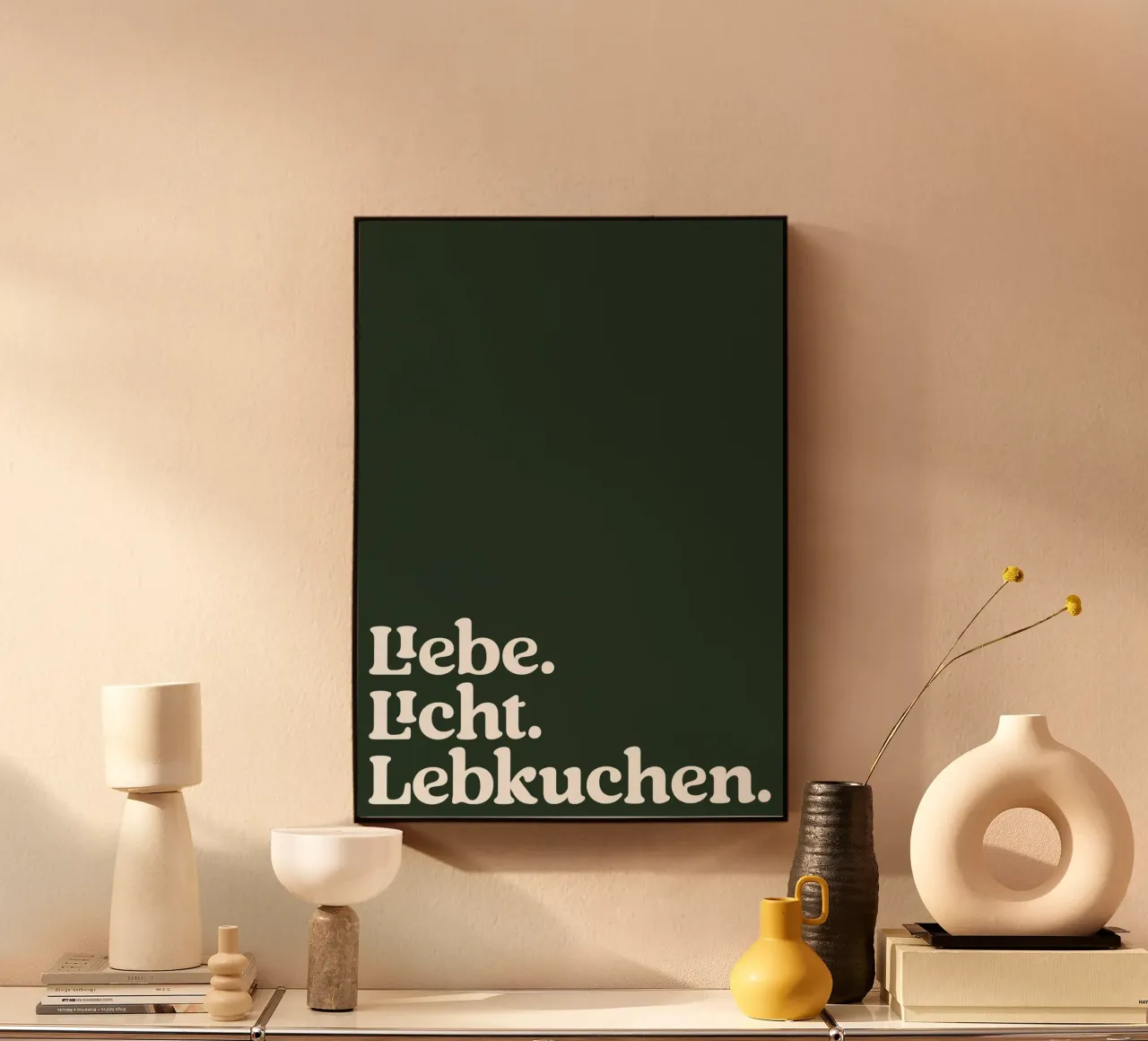 Liebe Licht Lebkuchen plexiglass da treechild