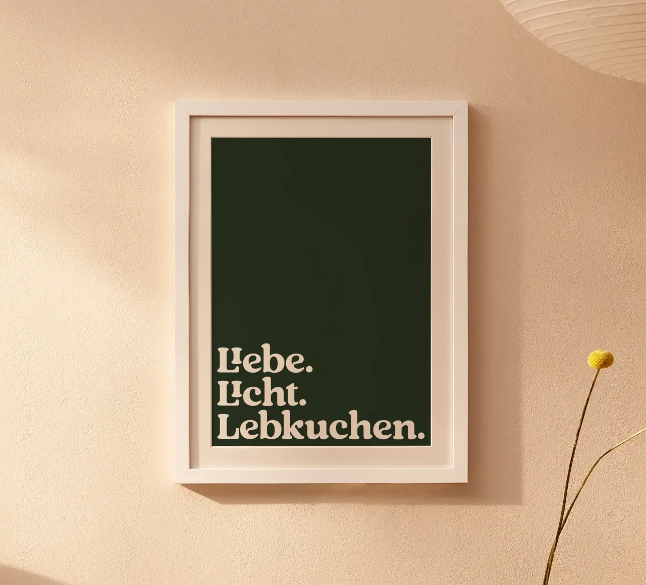 Liebe Licht Lebkuchen carta hahnemühle da treechild