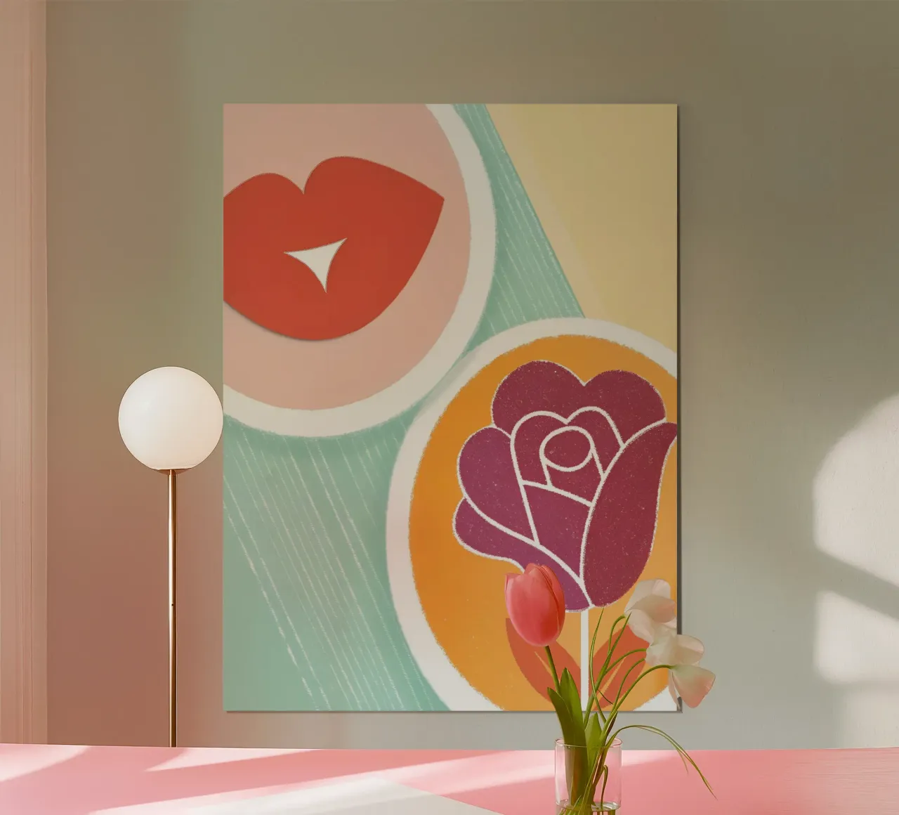 Baci e rose poster da LOYAL SHOP