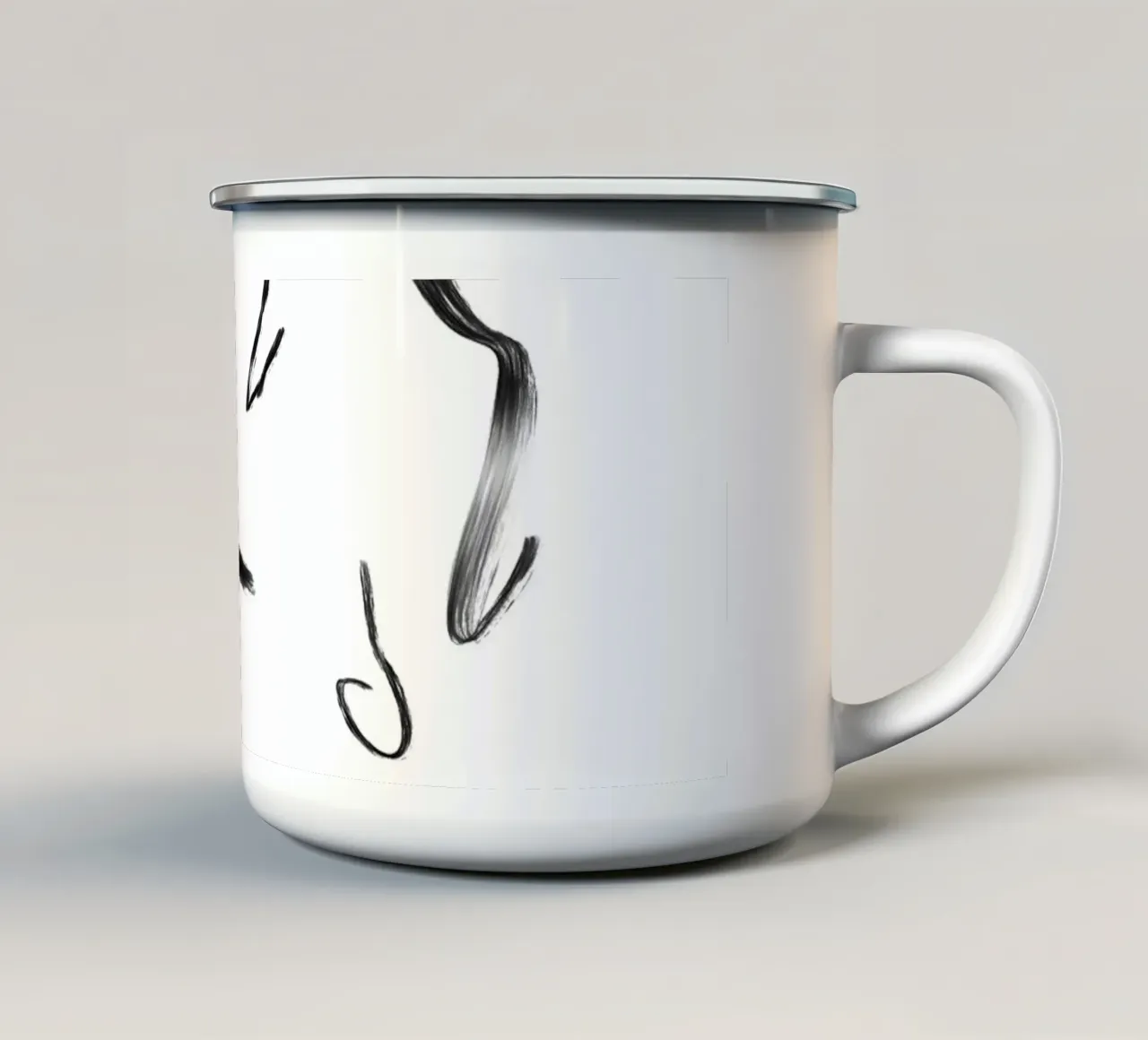 Faccia da basso tazza in smalto da Studio B
