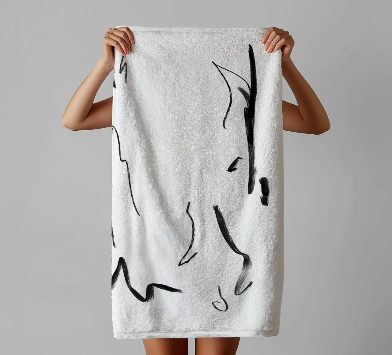 Face de basse serviette de bain de Studio B