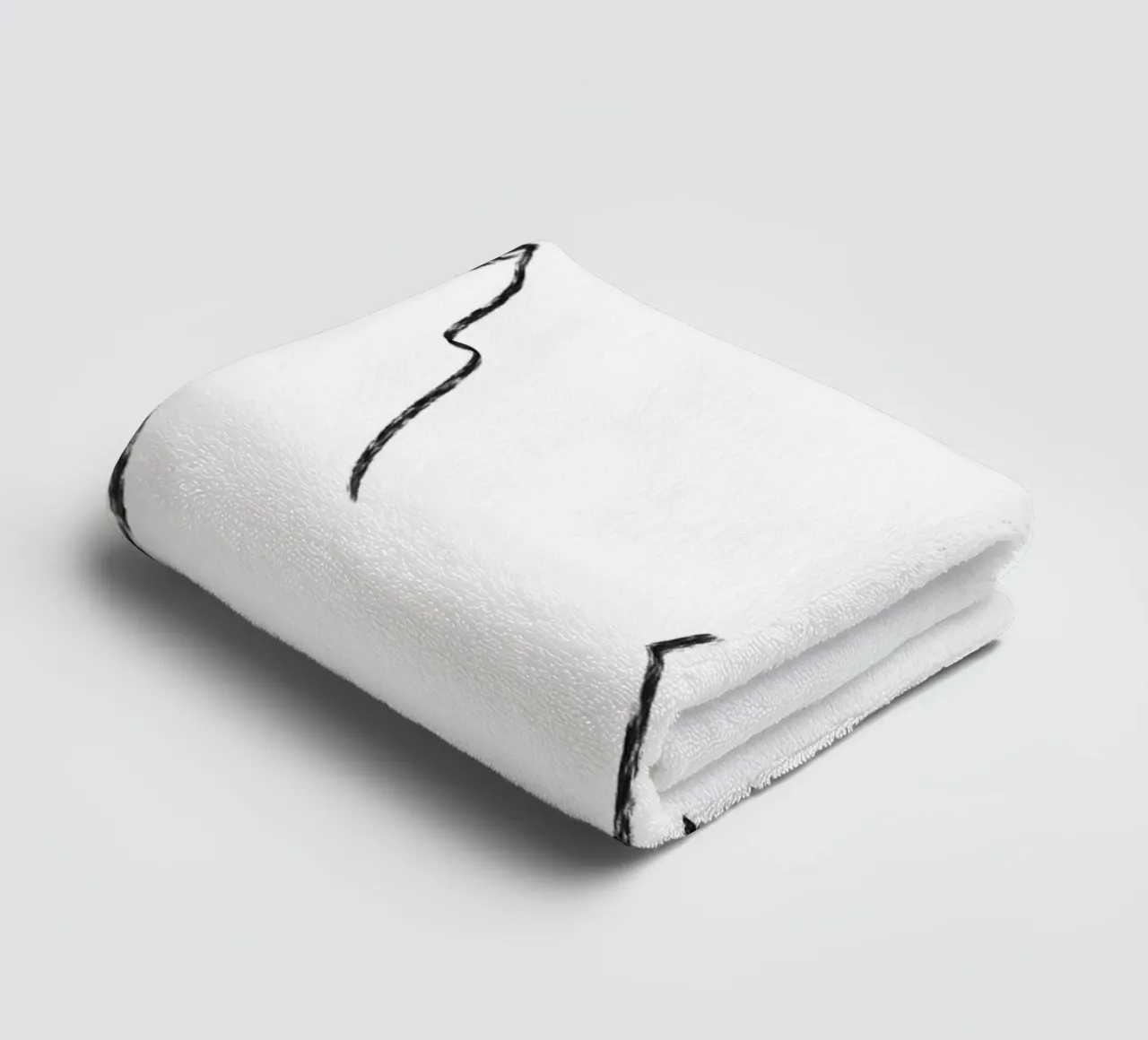 Face de basse serviette de bain de Studio B