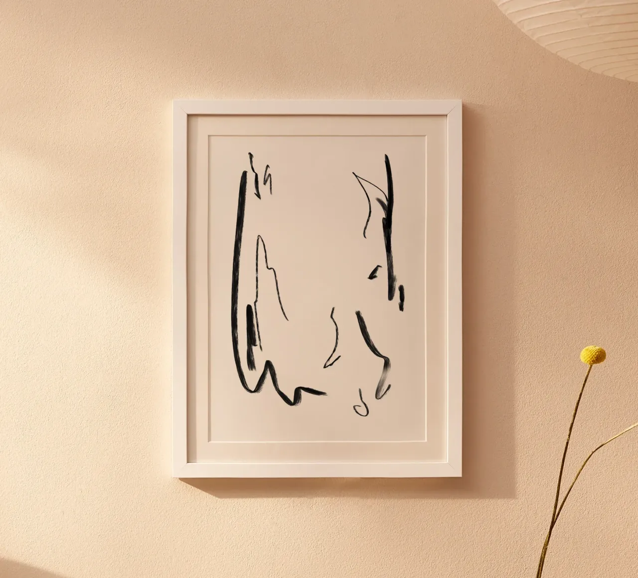Faccia da basso poster con telaio in alluminio da Studio B
