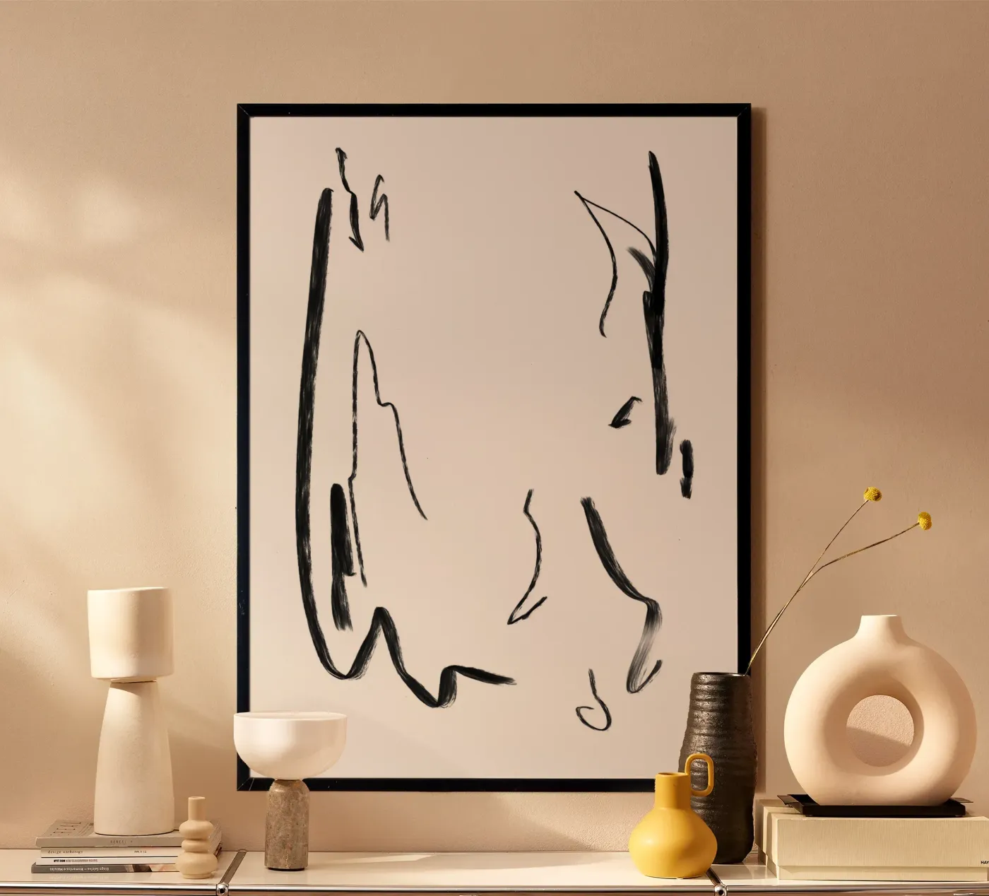 Faccia da basso poster da Studio B