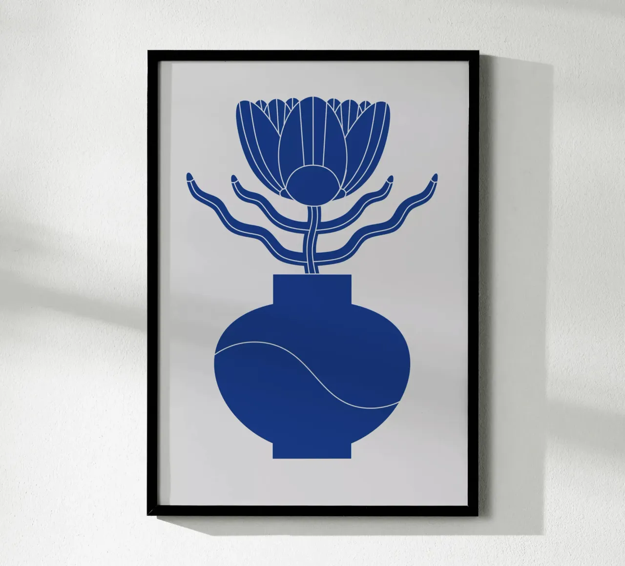 Blue vase no: 1 poster da Lidia Blomgren