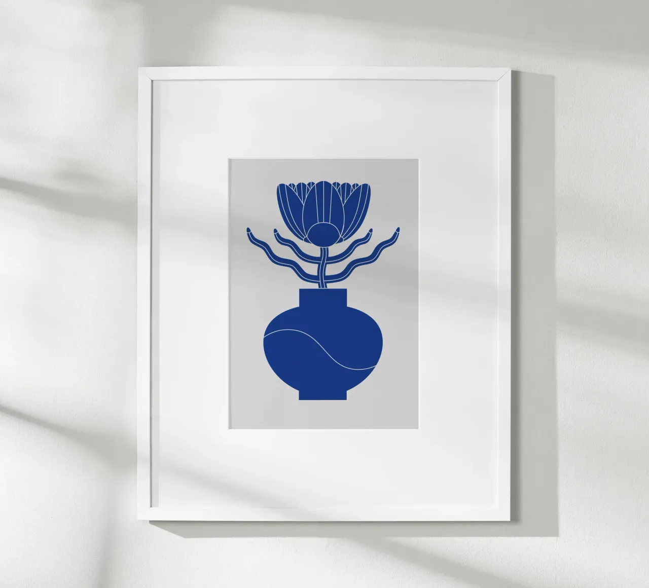 Blue vase no: 1 poster da Lidia Blomgren
