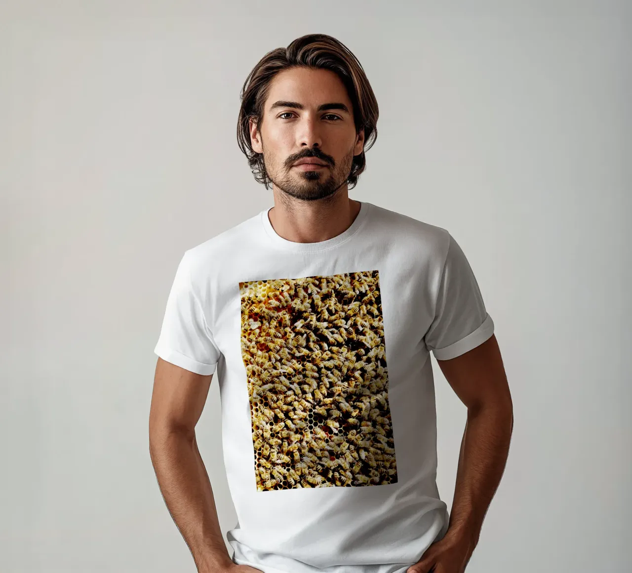 Api in favo (Alta Baviera) t-shirt da art picture