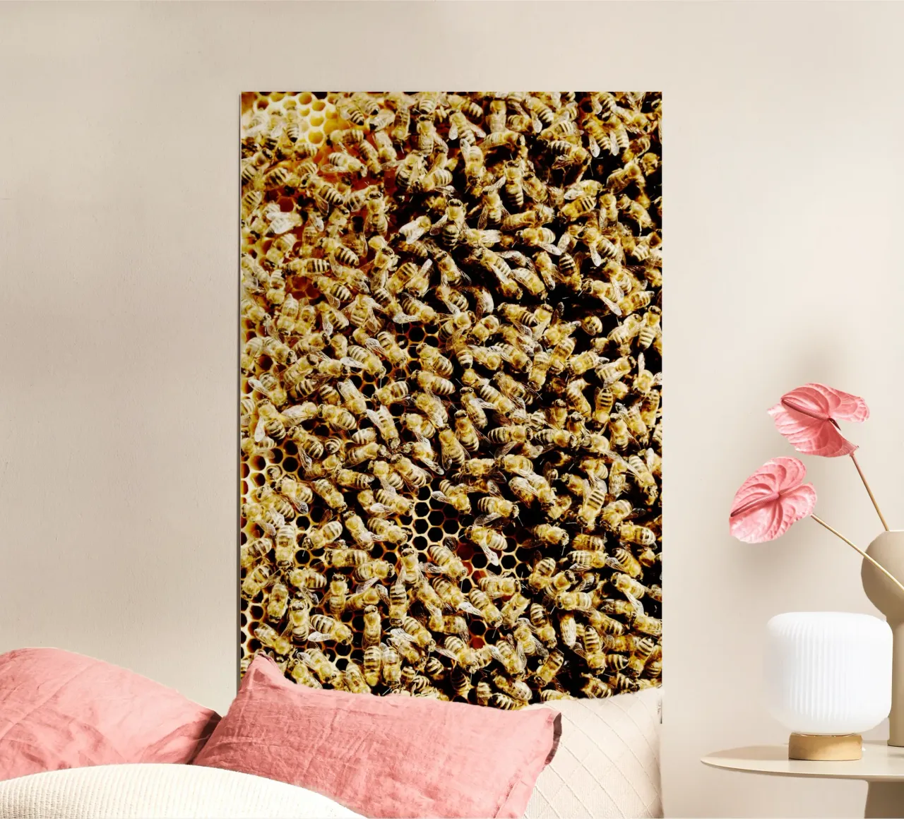 Api in favo (Alta Baviera) carta hahnemühle da art picture